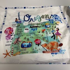 Oregon State Pillow Panel Windham Fabrics Sara Franklin 23” And 11”